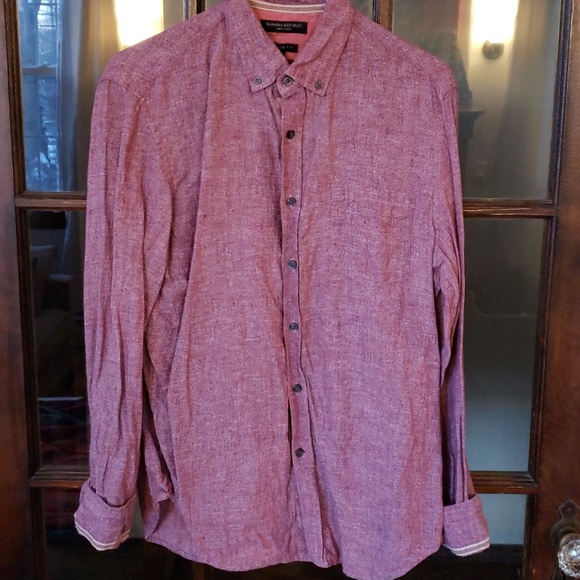 Banana Republic Other - Banana Republic long sleeve linen button down